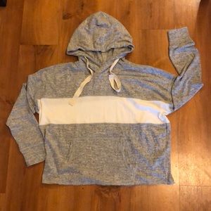 Abercrombie & Fitch pullover stripe hoodie sweater